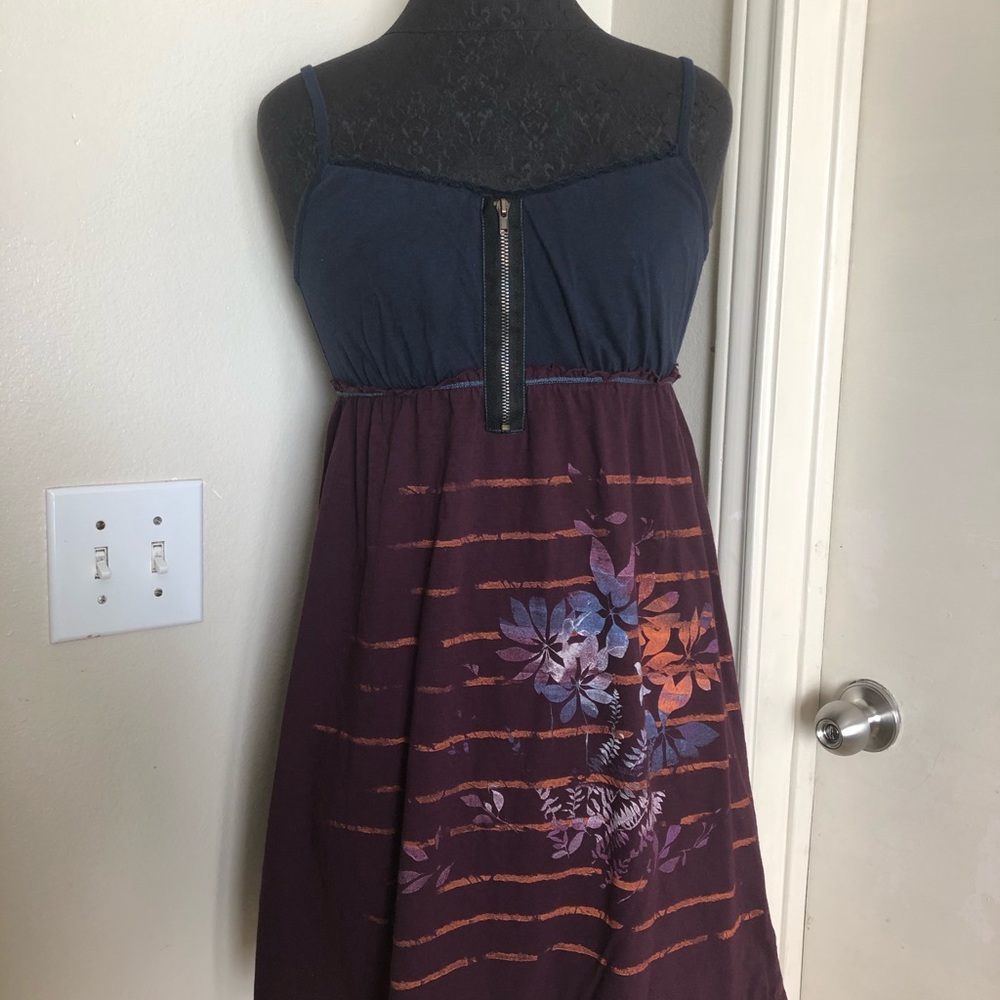 Rewind Purple and Blue Strap Dress